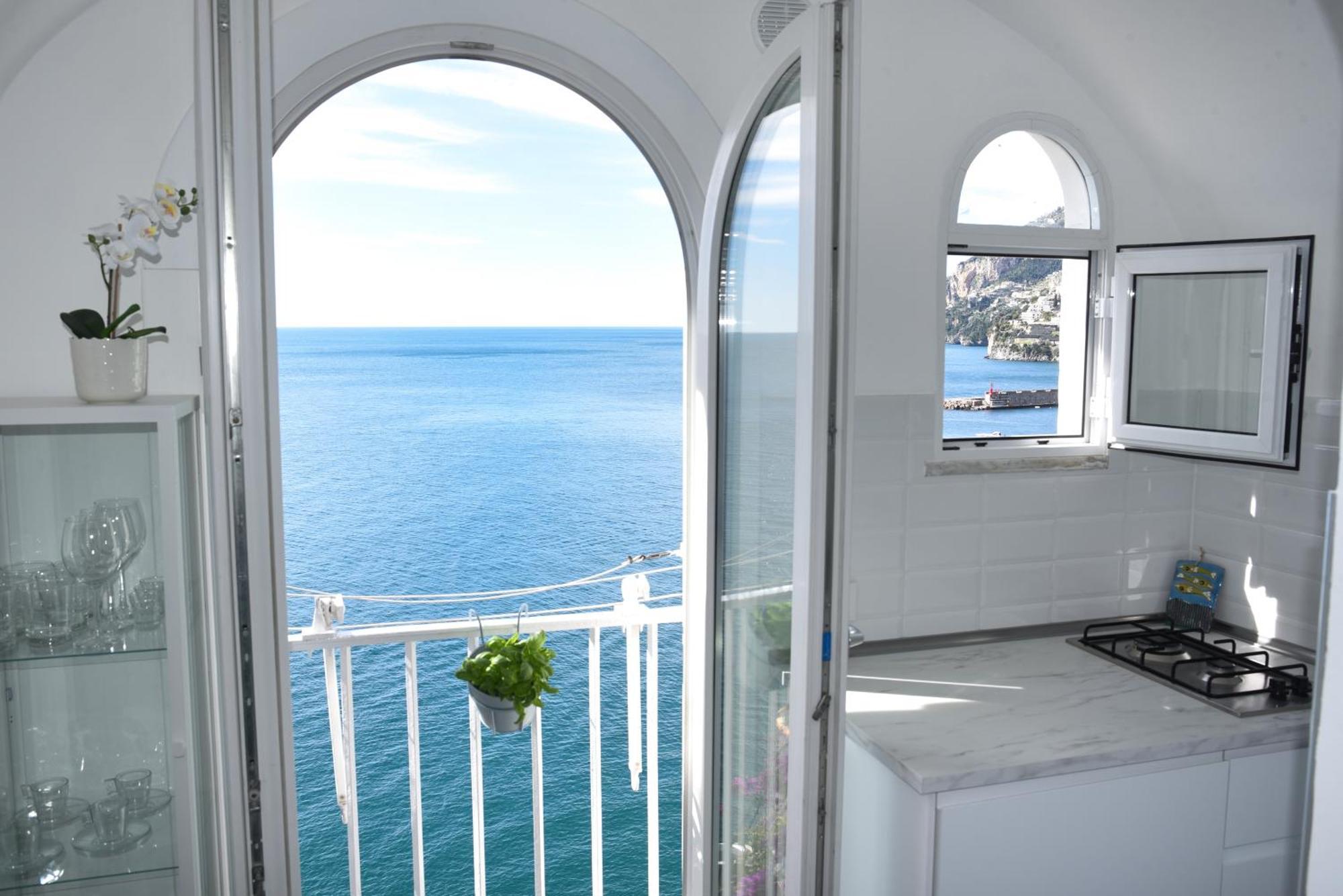 Amalfi Saracena House Villa ภายนอก รูปภาพ